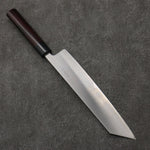 Seisuke Super Bleu Kirituke Gyuto 240mm Manipuler Palissandre (férule:Bois de Pakka noire) - japanny-FR