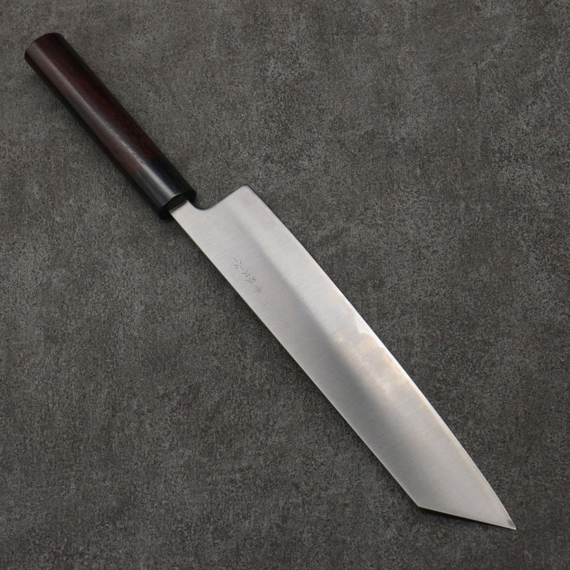 Seisuke Super Bleu Kirituke Gyuto 240mm Manipuler Palissandre (férule:Bois de Pakka noire) - japanny-FR