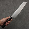 Seisuke Super Bleu Kirituke Gyuto 240mm Manipuler Palissandre (férule:Bois de Pakka noire) - japanny-FR