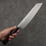 Seisuke Super Bleu Kirituke Gyuto 240mm Manipuler Palissandre (férule:Bois de Pakka noire) - japanny-FR