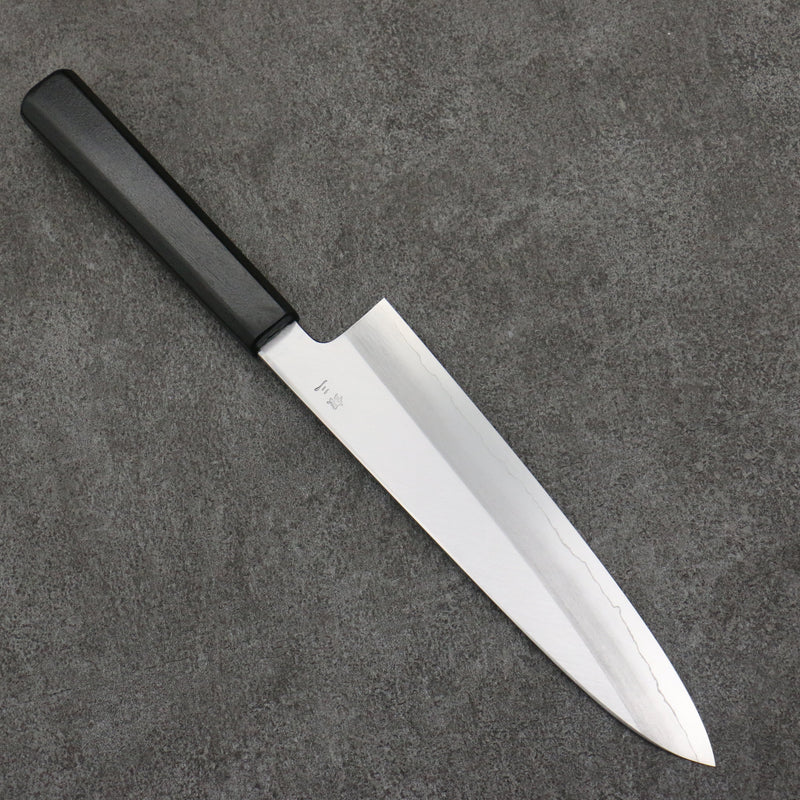 Kagekiyo Acier argenté NO.3 Gyuto 210mm Manipuler Laqué noir (Magnolia) - japanny-FR