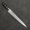 Sakai Takayuki (Pour les gauchers) Acier Japonais Sujihiki 240mm Manipuler Bois de pakka noir - japanny-FR