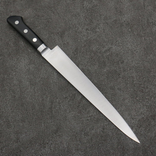 Sakai Takayuki (Pour les gauchers) Acier Japonais Sujihiki 240mm Manipuler Bois de pakka noir - japanny-FR