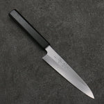 Kagekiyo Acier argenté NO.3 Petite-utilité 150mm Manipuler Laqué noir (Magnolia) - japanny-FR