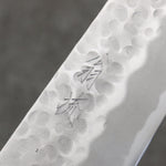 Oul Acier Blanc No.2 Martelé Gyuto 210mm Manipuler Magnolia - japanny-FR