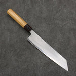 Oul Acier Blanc No.1 Kirituke Gyuto 210mm Manipuler Keyaki (orme japonais) - japanny-FR