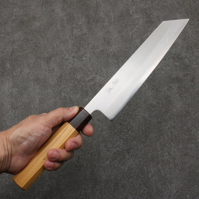 Oul Acier Blanc No.1 Kirituke Gyuto 210mm Manipuler Keyaki (orme japonais) - japanny-FR