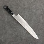 Seisuke AUSB Martelé Gyuto 240mm Manipuler Bois de pakka noir - japanny-FR