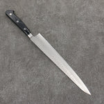 Seisuke AUSB Martelé Sujihiki 240mm Manipuler Bois de pakka noir - japanny-FR