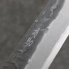 Seisuke Super Bleu Nashiji Noir Sujihiki 270mm Manipuler Palissandre (férule:Bois de Pakka blanc) - japanny-FR