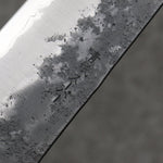 Seisuke Super Bleu Nashiji Noir Gyuto 240mm Manipuler Palissandre (férule:Bois de Pakka blanc) - japanny-FR