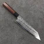 Seisuke AUS10 Miroir Croisé Bunka 180mm Manipuler Palissandre (férule:Bois de Pakka noire) - japanny-FR