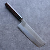 Seisuke Acier Blanc Kasumitogi Nakiri  180mm Bois de rose Manipuler - japanny-FR