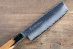 Sakai Takayuki VG10 33 Couche de Damas Nakiri  160mm Chêne vivant laqué(Kurokami) Manipuler - japanny-FR