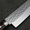 Seisuke VG1 Martelé Petit Santoku Couteau Japonais 135mm Acajou Manipuler - japanny-FR