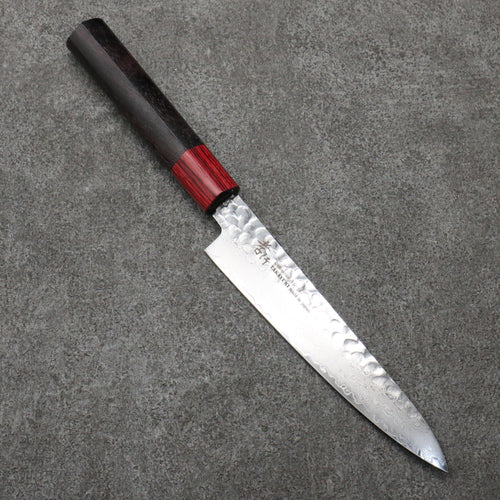 Sakai Takayuki VG10 Damas Petite-utilité Couteau Japonais 150mm Bois de rose Manipuler - japanny-FR