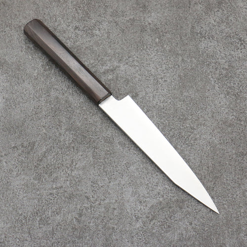 Seisuke Acier argenté NO.3 Kiritsuke Petty,Utilité Couteau Japonais 150mm Bois d'ébène Manipuler - japanny-FR