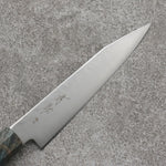 Seisuke Acier argenté NO.3 Kiritsuke Petty,Utilité Couteau Japonais 150mm Bois stabilisé Manipuler - japanny-FR