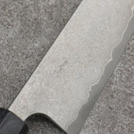 Nao Yamamoto VG10 Damas noir Santoku Couteau Japonais 165mm Shitan Manipuler - japanny-FR