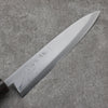 Hideo Kitaoka Acier Blanc No.2 Damas Mioroshi Deba Couteau Japonais 240mm Shitan Manipuler - japanny-FR