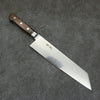 Seisuke VG10 33-Couches Finition miroir Damas Kirituke Gyuto 210mm Bois de Pakka marron Manipuler - japanny-FR