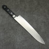 Seisuke VG10 33-Couches Finition miroir Damas Gyuto 240mm Bois de pakka noir Manipuler - japanny-FR