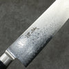 Seisuke VG10 33-Couches Finition miroir Damas Gyuto 240mm Bois de pakka noir Manipuler - japanny-FR