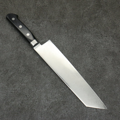 Seisuke VG10 33-Couches Finition miroir Damas Kirituke Gyuto 210mm Bois de pakka noir Manipuler - japanny-FR