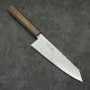 Seisuke Acier Inoxydable Kiritsuke Santoku 180mm Santal gris Manipuler - japanny-FR