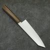 Seisuke Acier Inoxydable Kiritsuke Santoku 180mm Santal gris Manipuler - japanny-FR