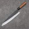 Nao Yamamoto Acier Bleu Kurouchi Gyuto 240mm Noix Manipuler - japanny-FR