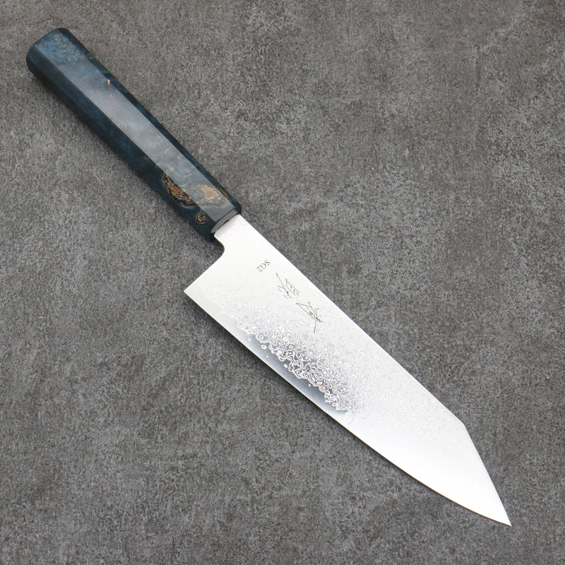 Seisuke SG2 Damas Bunka 180mm Bois stabilisé Manipuler - japanny-FR