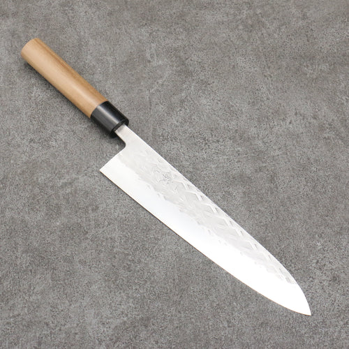 Tadafusa SLD Martelé Gyuto 240mm Noix Manipuler - japanny-FR