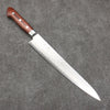 Seisuke Acier suédois Martelé Sujihiki 240mm Acajou Manipuler - japanny-FR