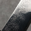 Seisuke VG5 Nashiji Noir Finition en miroir Gyuto 210mm Bois de pakka Gris Manipuler - japanny-FR