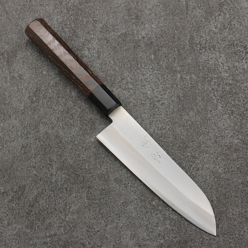 Seisuke Super Bleu Petit Santoku 140mm Wenge Manipuler - japanny-FR