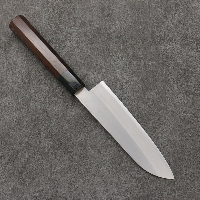 Seisuke Super Bleu Petit Santoku 140mm Wenge Manipuler - japanny-FR