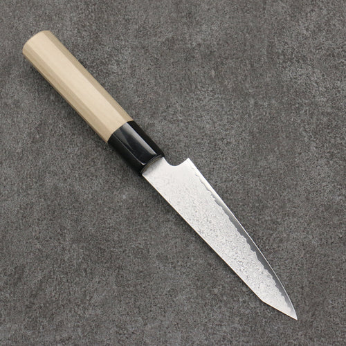 Seisuke VG10 Damas Kiritsuke Petty,Utilité 120mm Magnolia Manipuler - japanny-FR