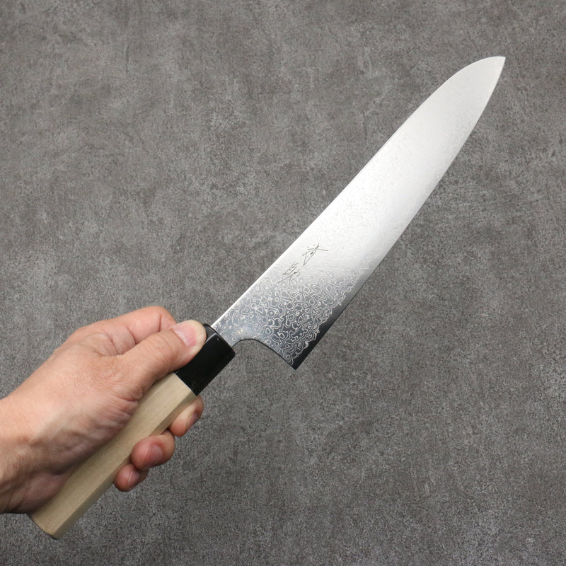 Seisuke SG2 Damas Gyuto 240mm Magnolia Manipuler - japanny-FR