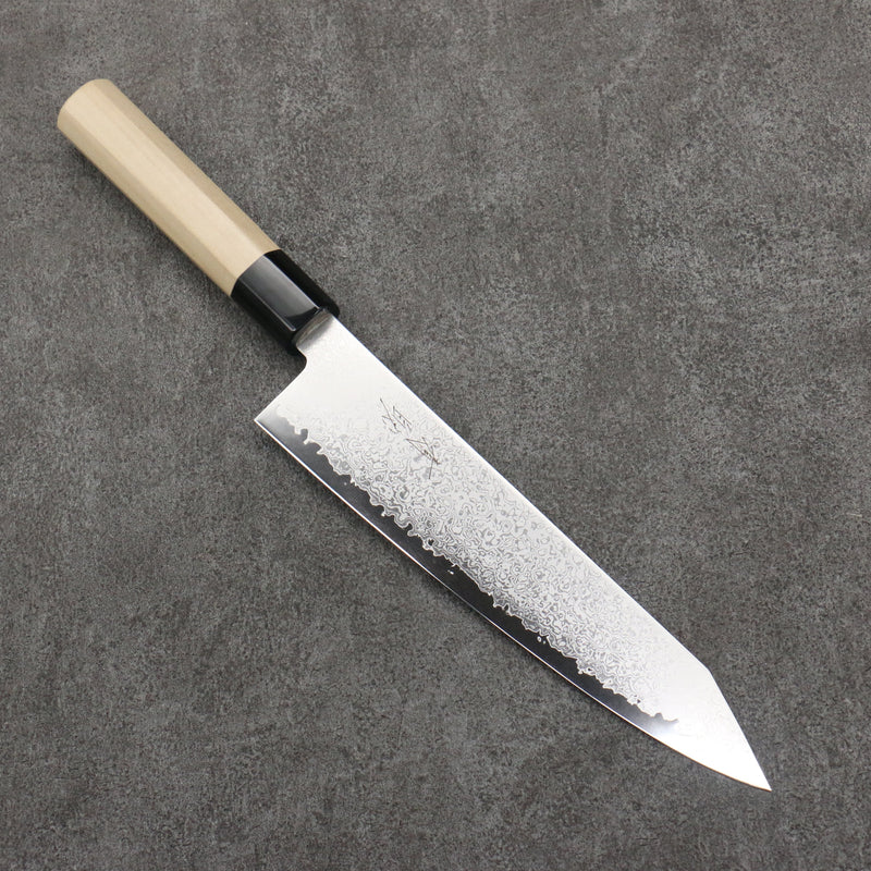 Seisuke VG10 Damas Kirituke Gyuto 210mm Magnolia Manipuler - japanny-FR