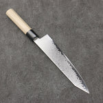 Seisuke VG10 Damas Kirituke Gyuto 210mm Magnolia Manipuler - japanny-FR