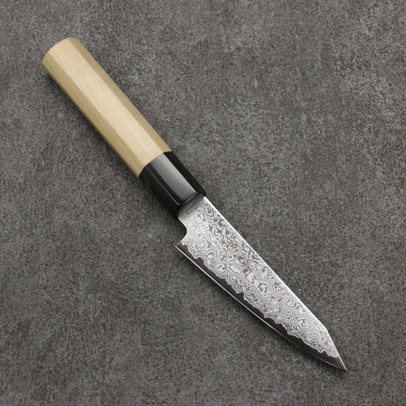 Seisuke VG10 Damas Kiritsuke Petty,Utilité 105mm Magnolia Manipuler - japanny-FR