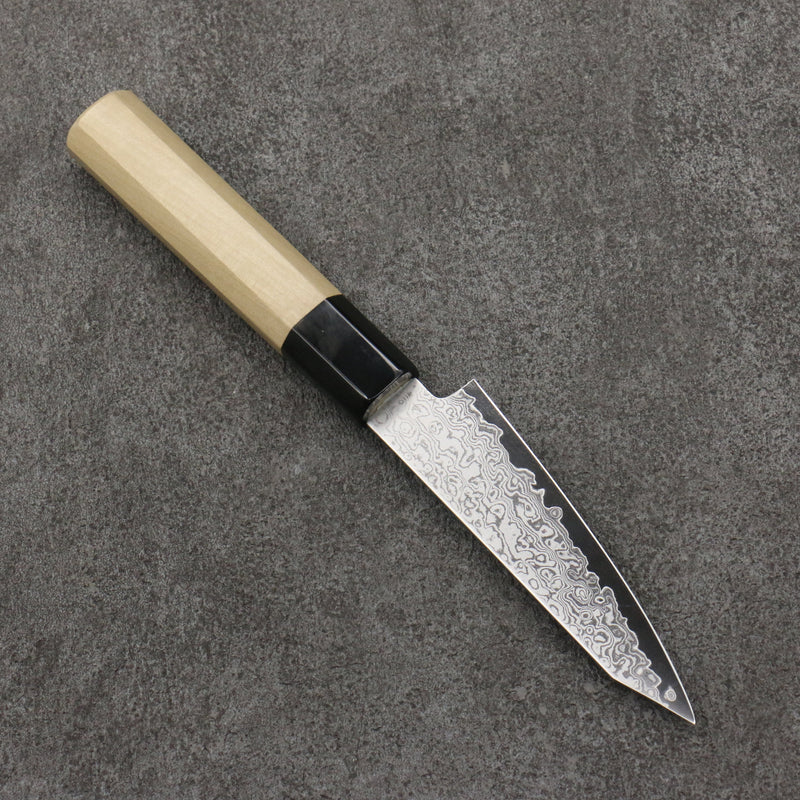 Seisuke VG10 Damas Kiritsuke Petty,Utilité 105mm Magnolia Manipuler - japanny-FR