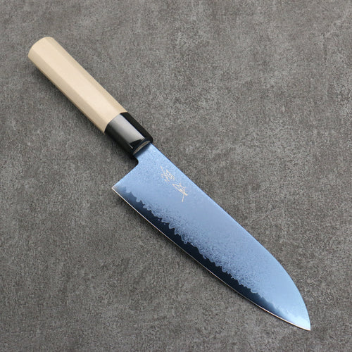 Seisuke VG10 Ion plating Damas Santoku 180mm Magnolia Manipuler - japanny-FR