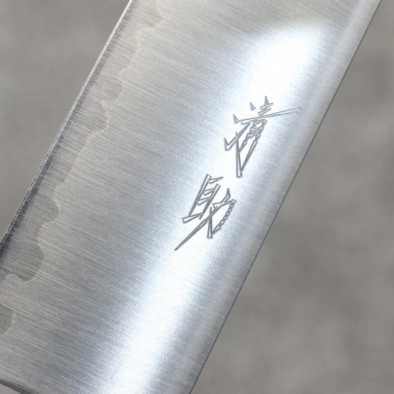 Seisuke SRS13 Migaki Terminé Sujihiki 270mm Manipuler Palissandre (férule:Bois de Pakka noire) - japanny-FR