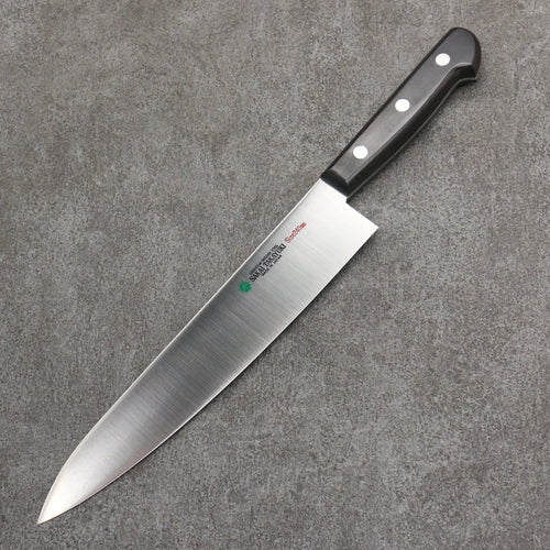 Sakai Takayuki Grand Chef Acier suédois Gyuto 240mm Bois de pakka noir Manipuler - japanny-FR