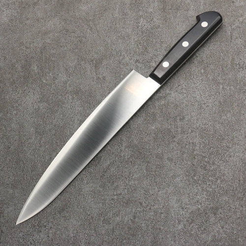 Sakai Takayuki Grand Chef Acier suédois Gyuto 240mm Bois de pakka noir Manipuler - japanny-FR