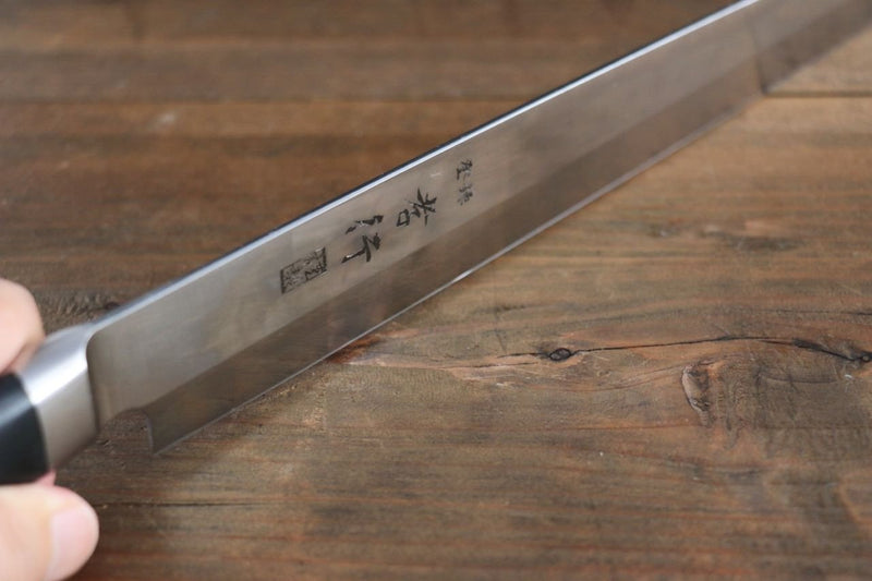 Sakai Takayuki Grand Chef (Pour les gauchers) Acier suédois Kiritsuke Yanagiba  260mm Manipuler avec Gaine - japanny-FR