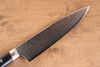 Seisuke Saiun VG10 Damas Gyuto  200mm Micarta noir Manipuler - japanny-FR