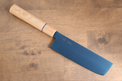 Seisuke Acier SK-85 Ion plating Nakiri  160mm bois blanc Manipuler - japanny-FR